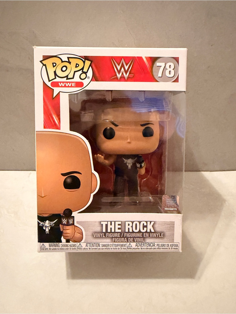 Funko Pop! Vinyl: WWE - The Rock #78 NEW